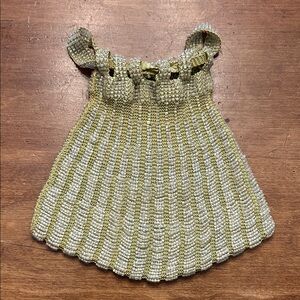 Flapper era 1920’s beaded draw string purse